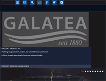 Tablet Screenshot of galatea-bad.de